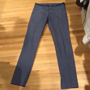 Navy cargo/dress pants.